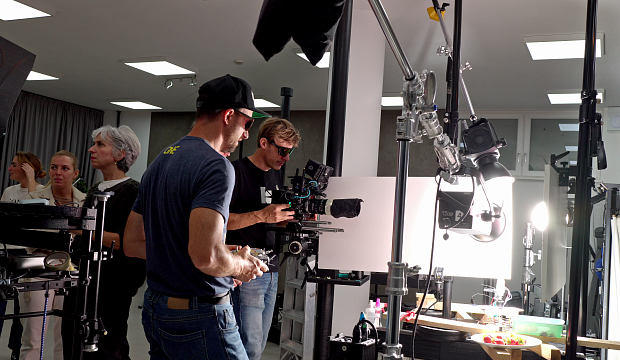 Flying Strawberry - Making of Loacker Strawberry Wafer Product launch spot